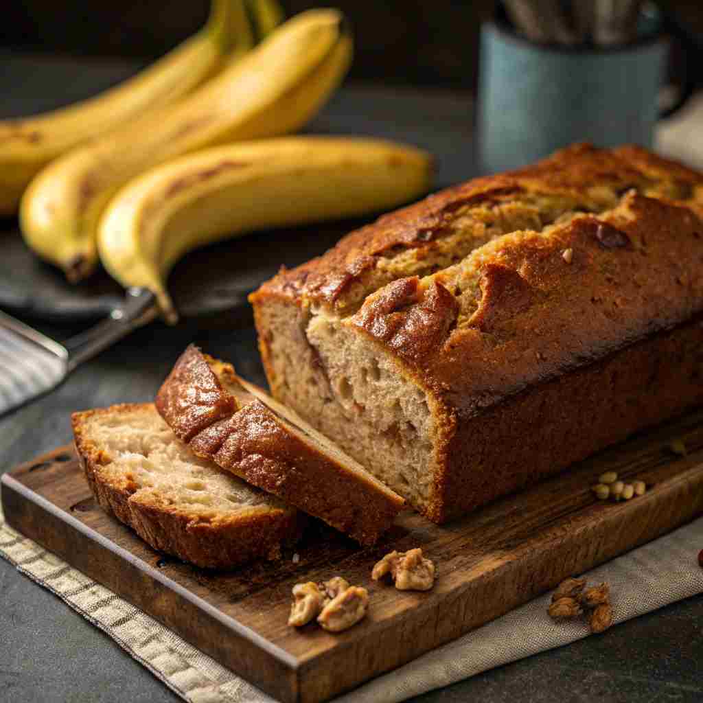 Moist Banana Bread Recipe