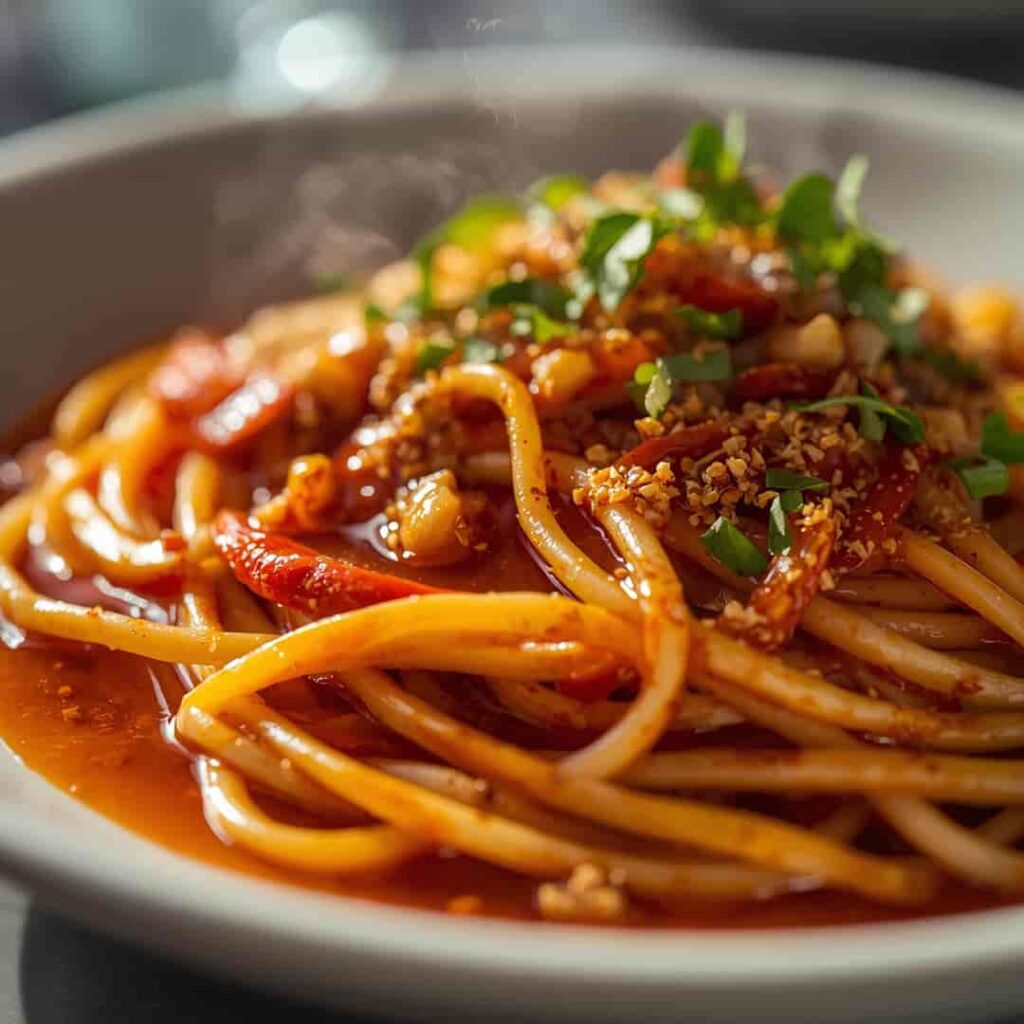 spicy thai noodles recipe